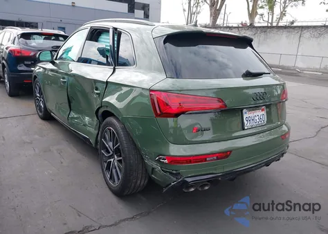 2025 Audi Sq5 Premium Plus Tfsi Quattro Tiptronic из США, поврежденный, VIN WA1B4AFYXS2003795